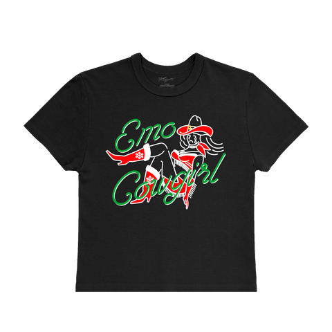 Emo Cowgirl Holiday Baby Tee