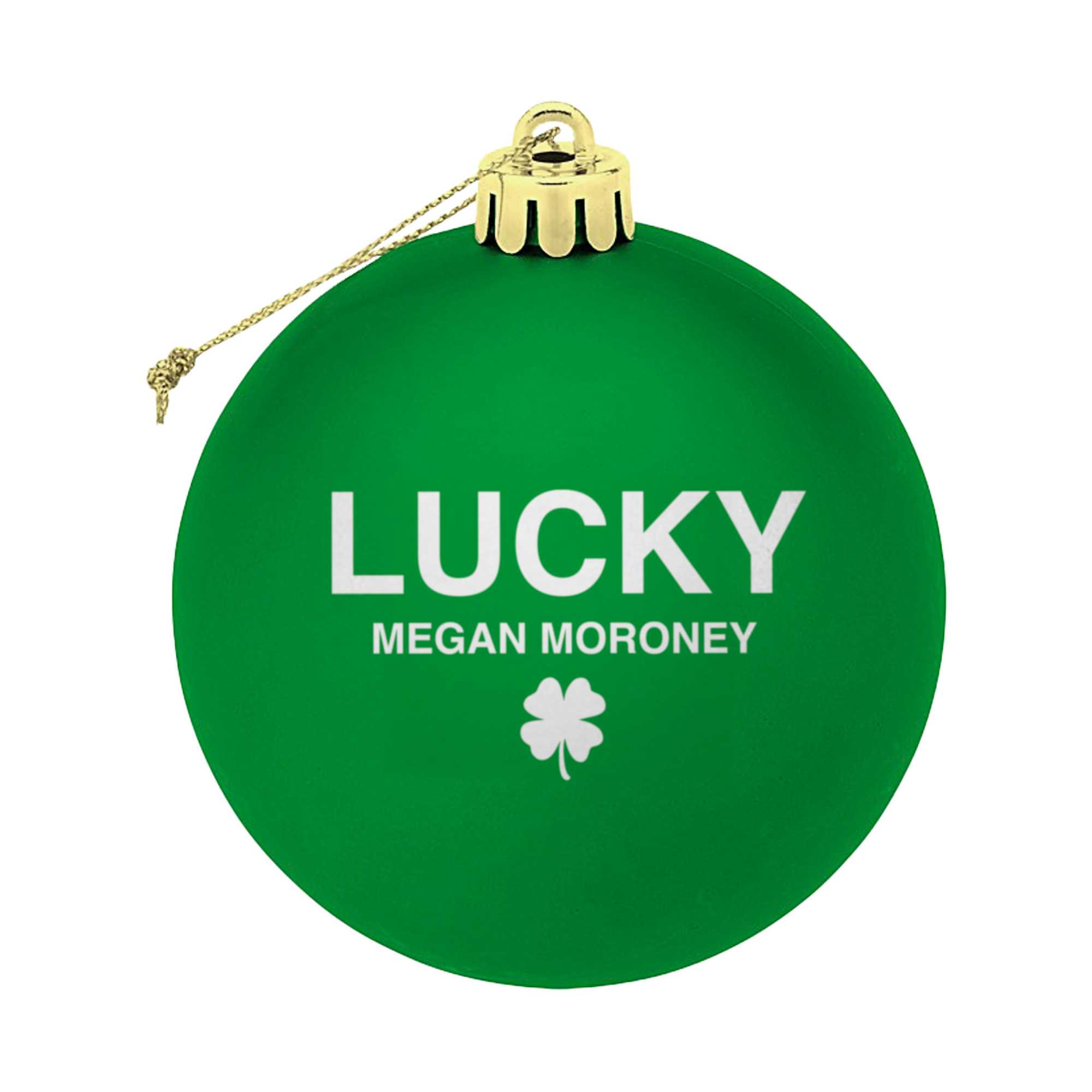 Holiday Lucky Green Ornament