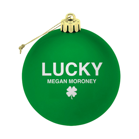 Holiday Lucky Green Ornament