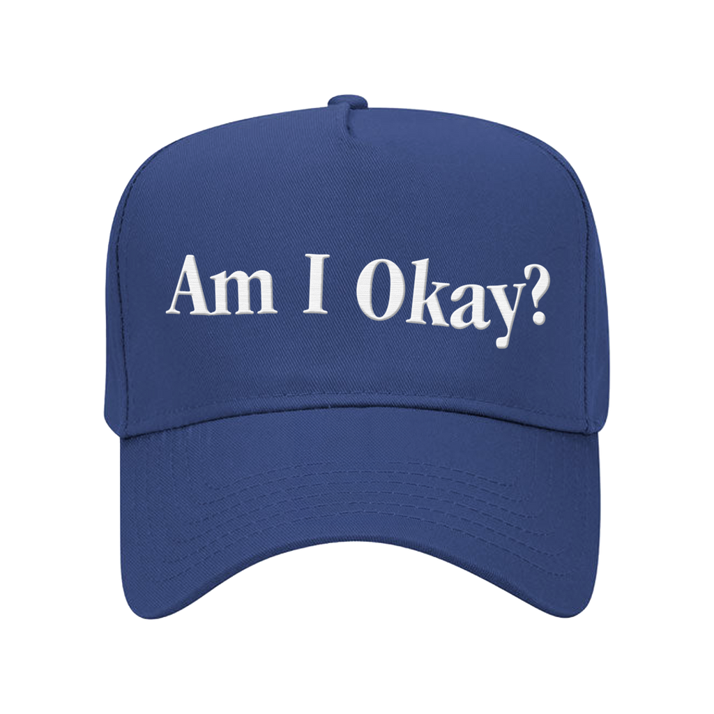 AM I OKAY? Blue Album Hat