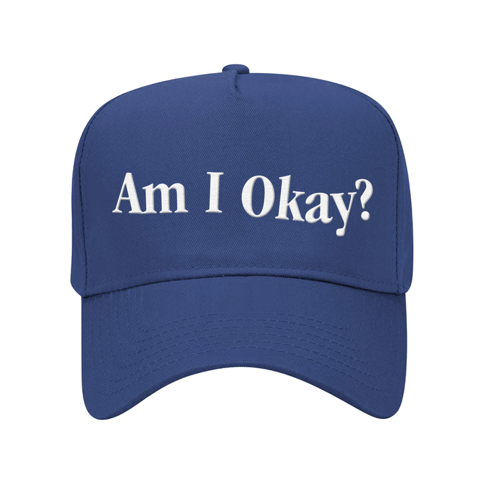 AM I OKAY? Blue Album Hat