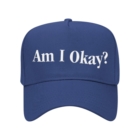 AM I OKAY? Blue Album Hat