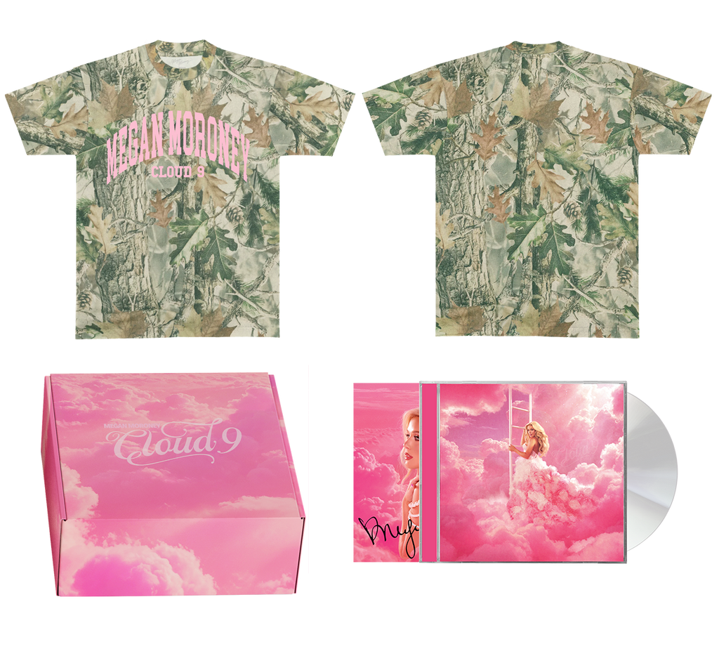 Limited Edition Cloud 9 Camo tee with signed CD insert box set