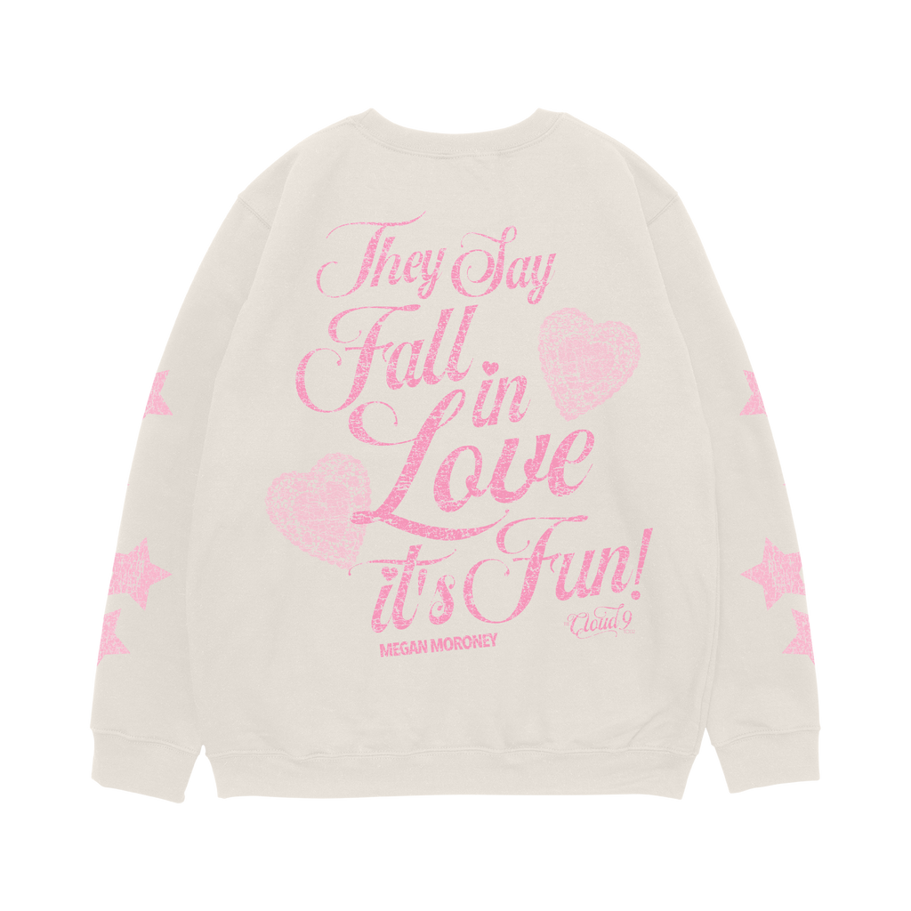 Fall In Love Distressed Tour Crewneck