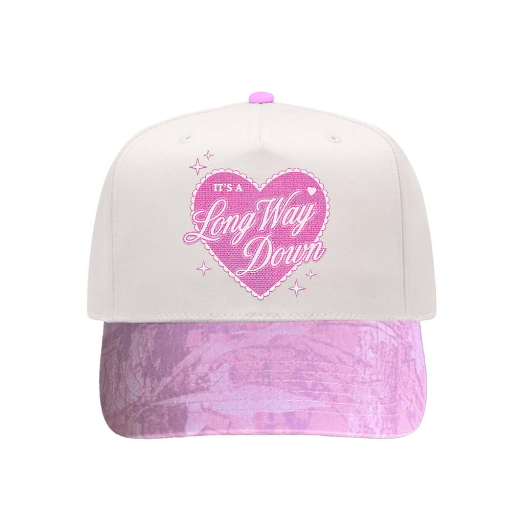 It's A Long Way Down Pink Tour Hat