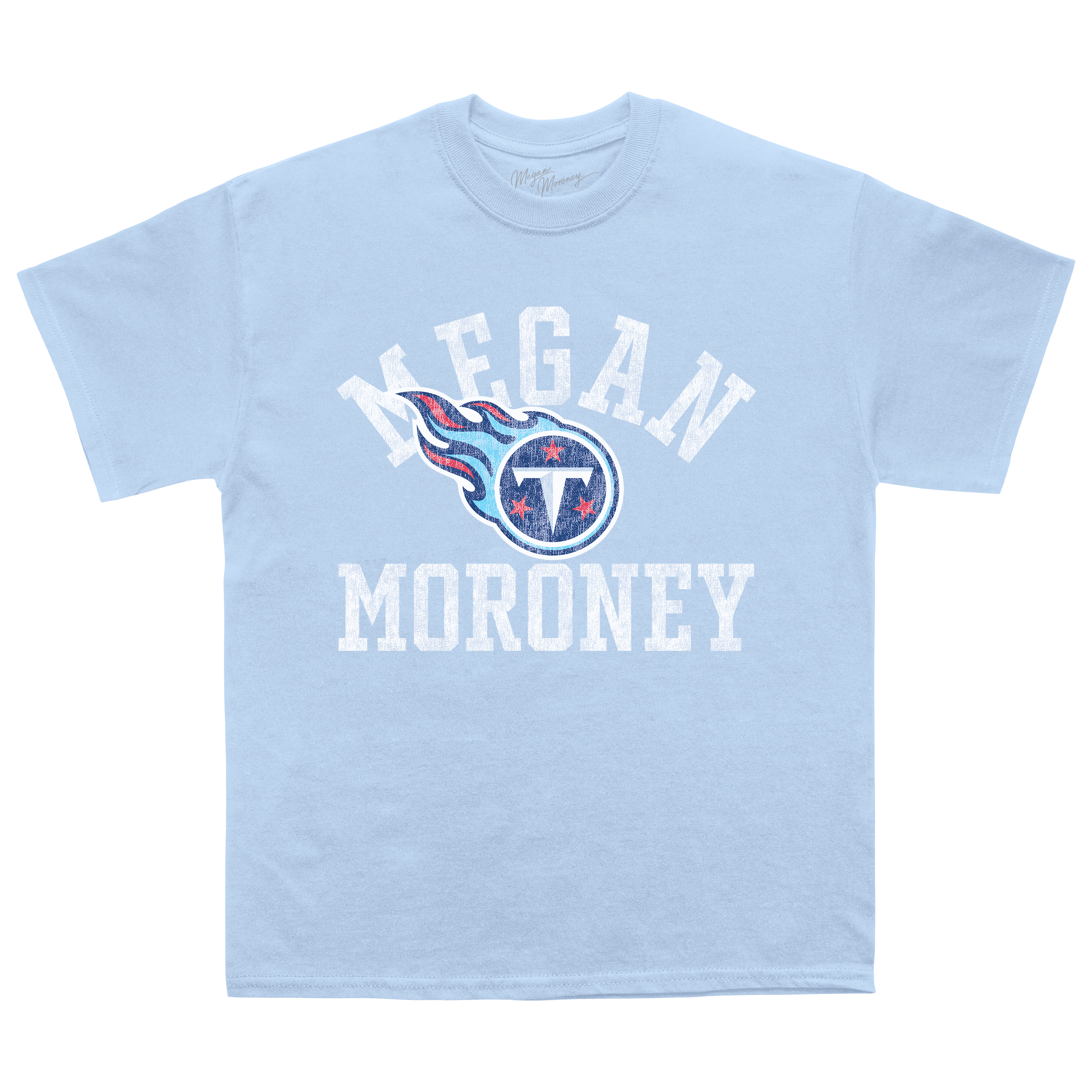Exclusive Megan Moroney x Tennessee Titans Varsity Block Tee