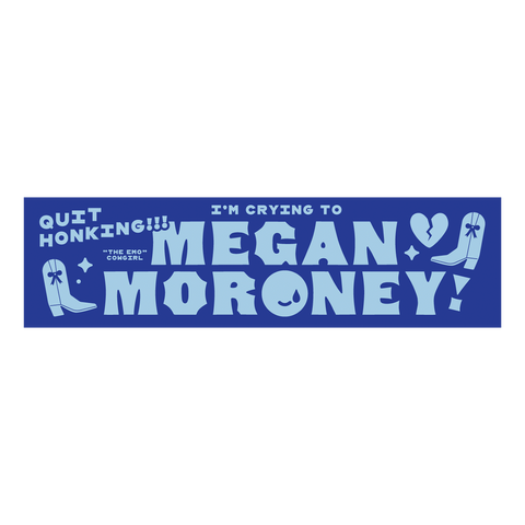 Quit Honking Bumper Sticker