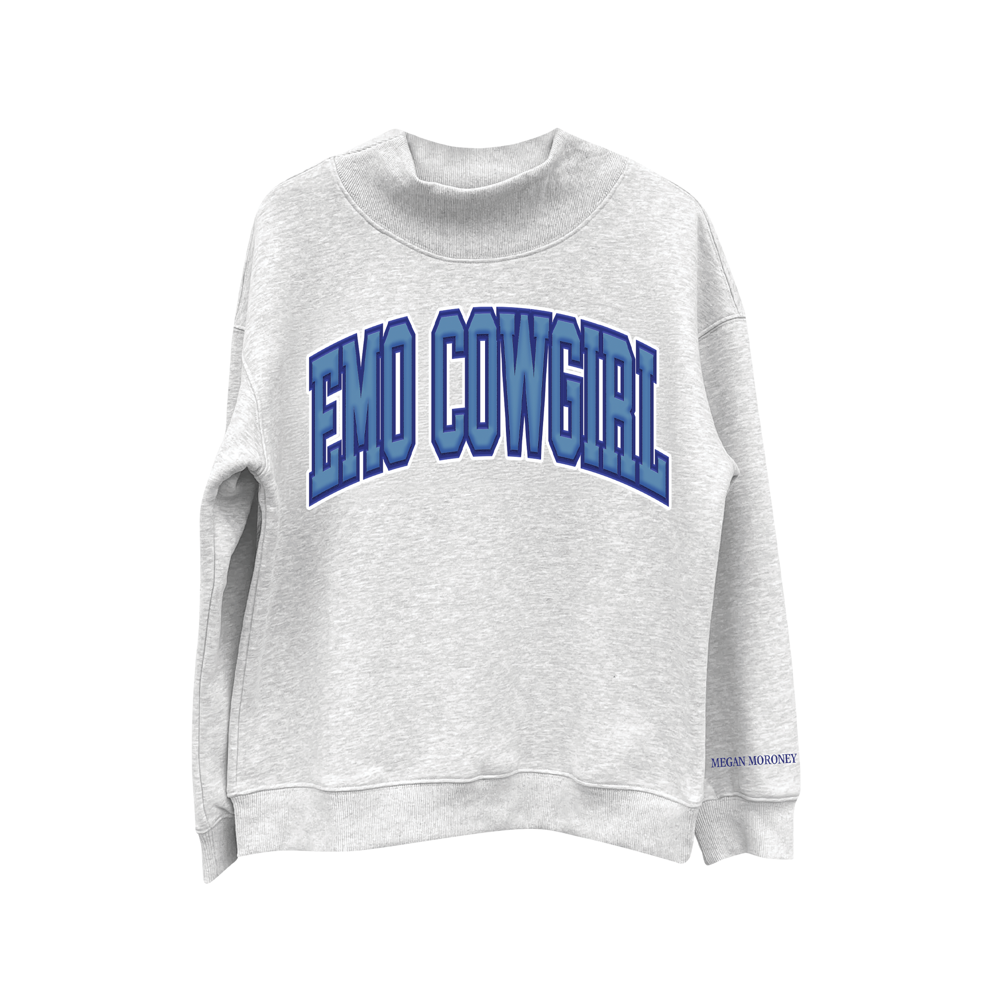 Mock Neck Emo Cowgirl Crew