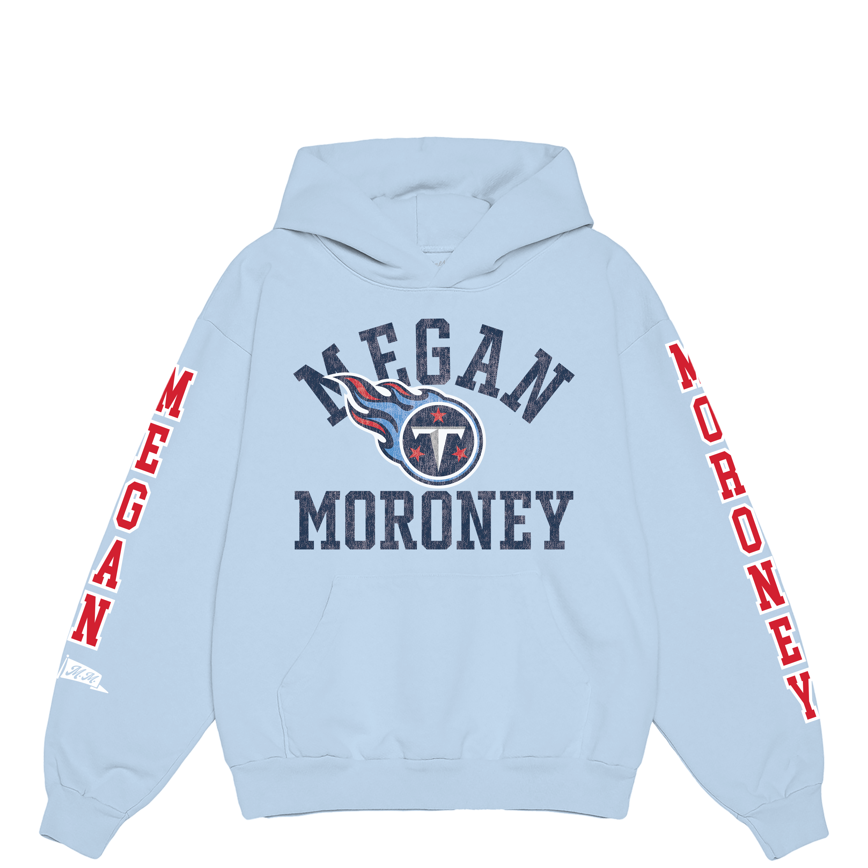 Megan Moroney x Tennessee Titans Varsity Block Hoodie
