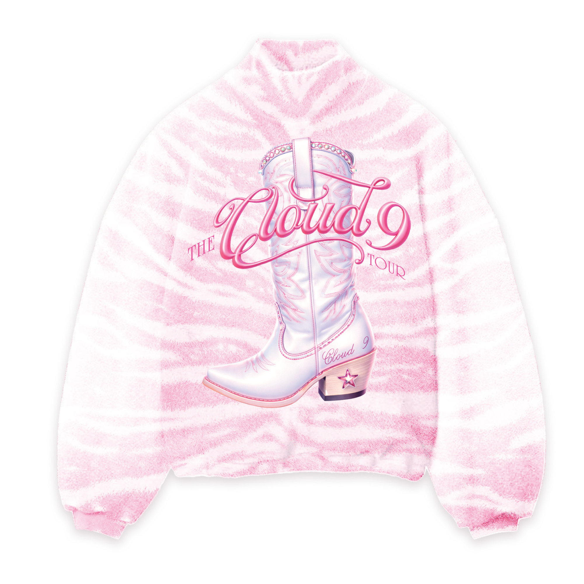 Boys Lie Exclusive Cloud 9 Tour 1/4 Zip Fleece